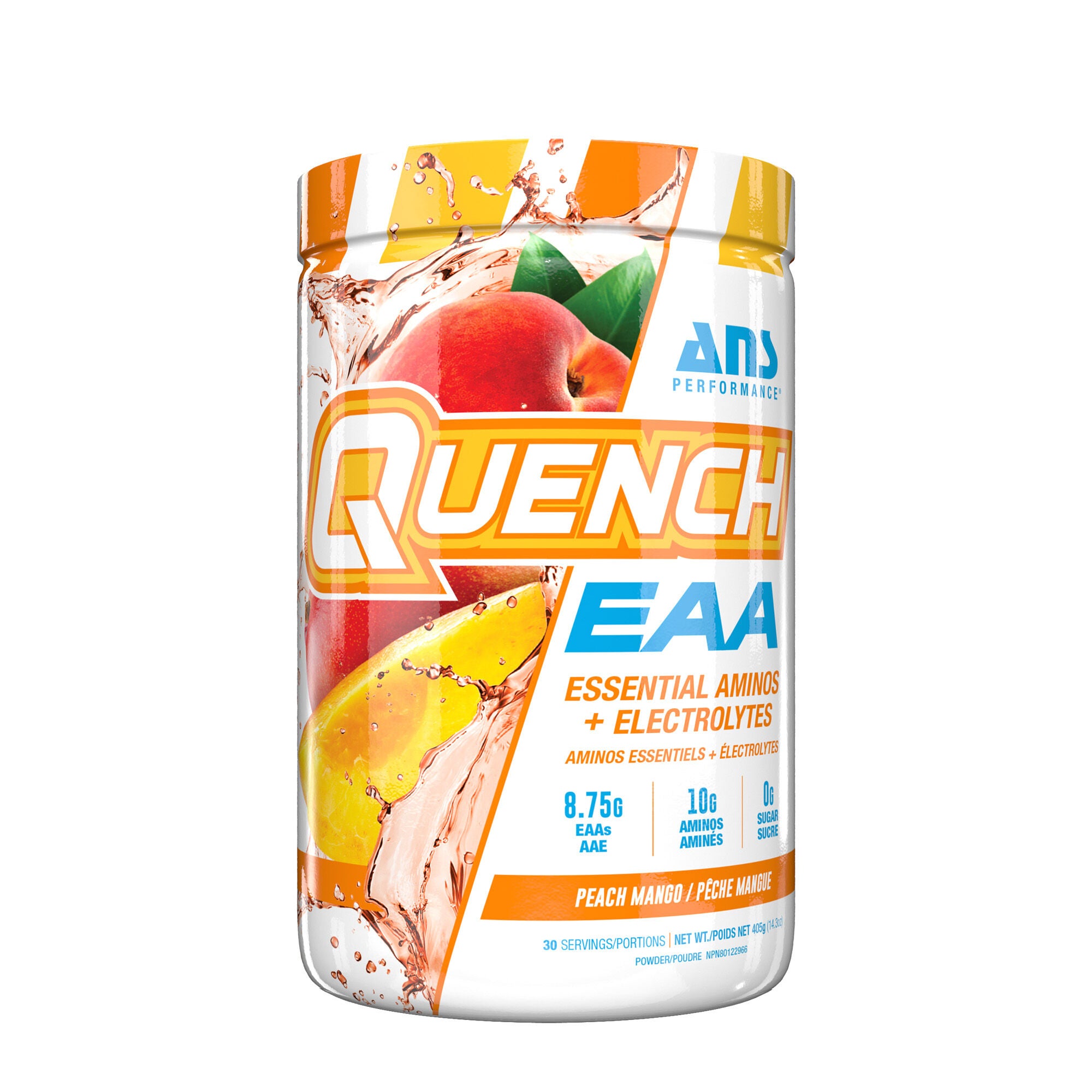 Quench EAA - Peach Mango - 30 Servings  | GNC
